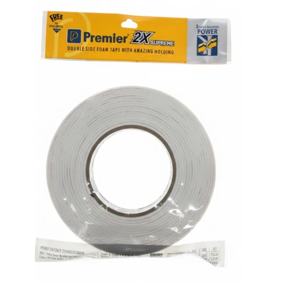 Premier Double Side Foam Tape 6 yards